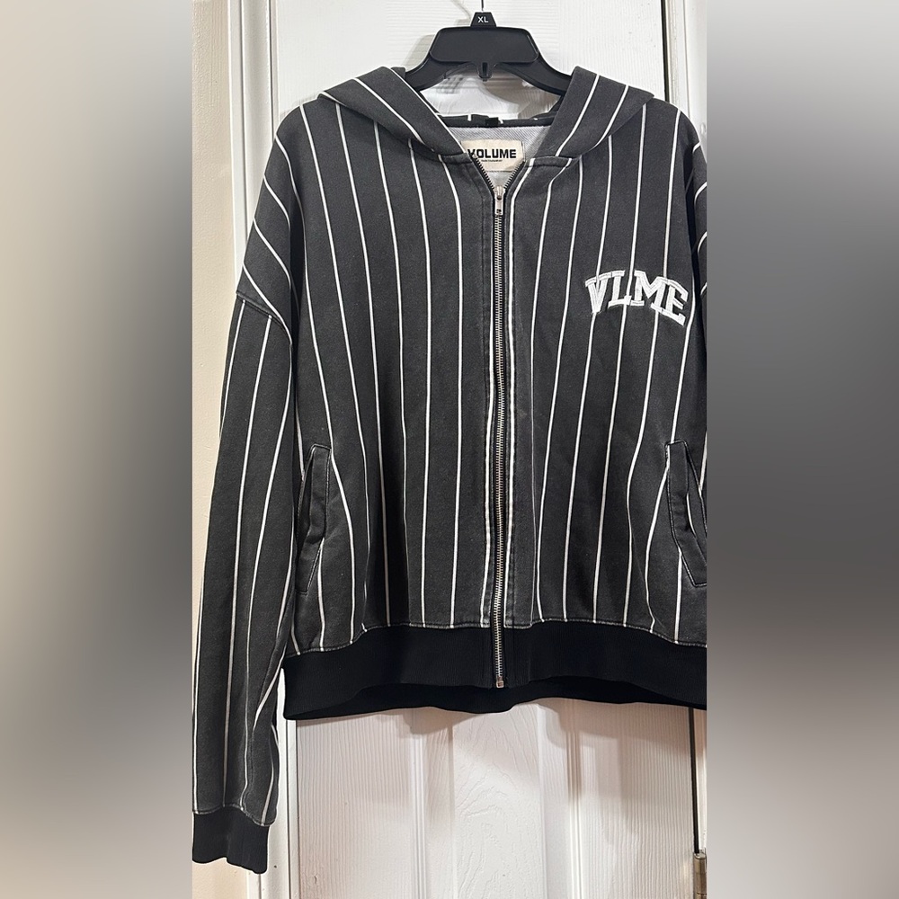 Volume BALL PARK HOODIE - WASHED BLACK size s (mix22)
